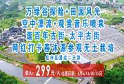 【河源】万绿谷+田园风光+空中漂流、网红打卡春沐源     音乐喷泉、住河源市区酒店二天 